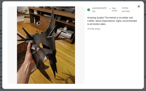 Nazgul maske stahl hexenkönig - maske,