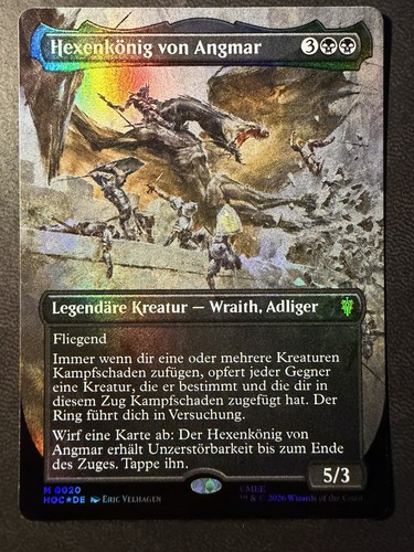 Mtg hexenkönig von angmar - mtg,