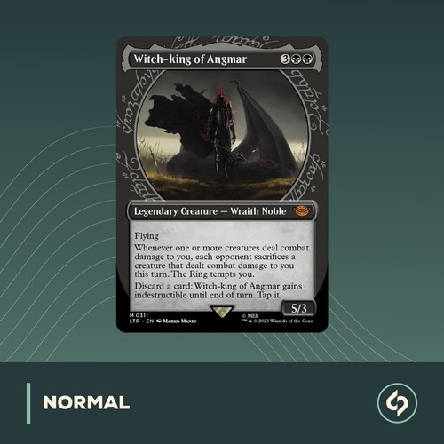 Mtg witch king - mtg, angmar